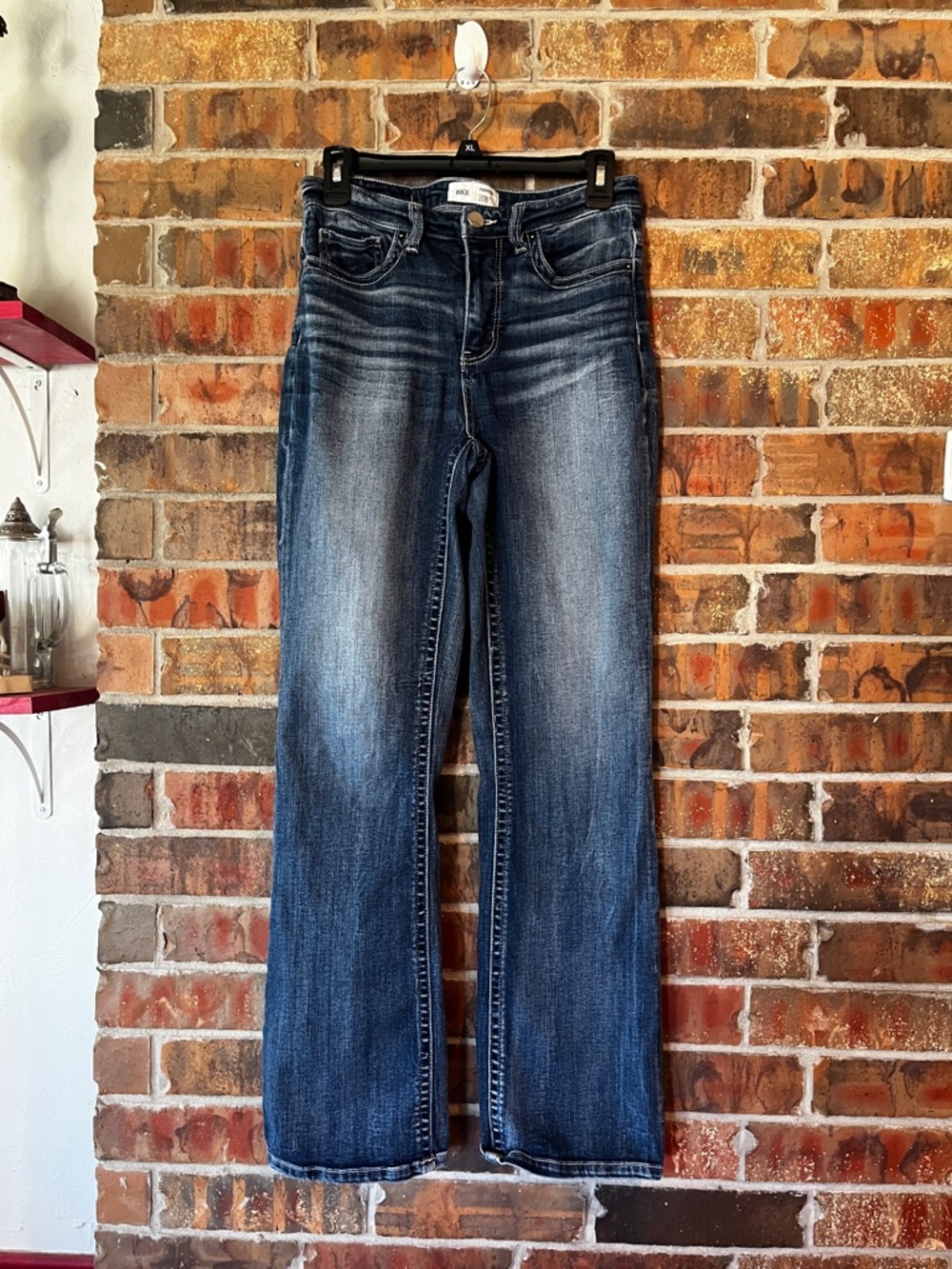 BKE Parker Women’s High Rise Bootcut Blue Denim Jeans Size:28x 31